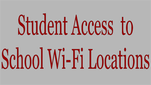 WIFI at school sites
